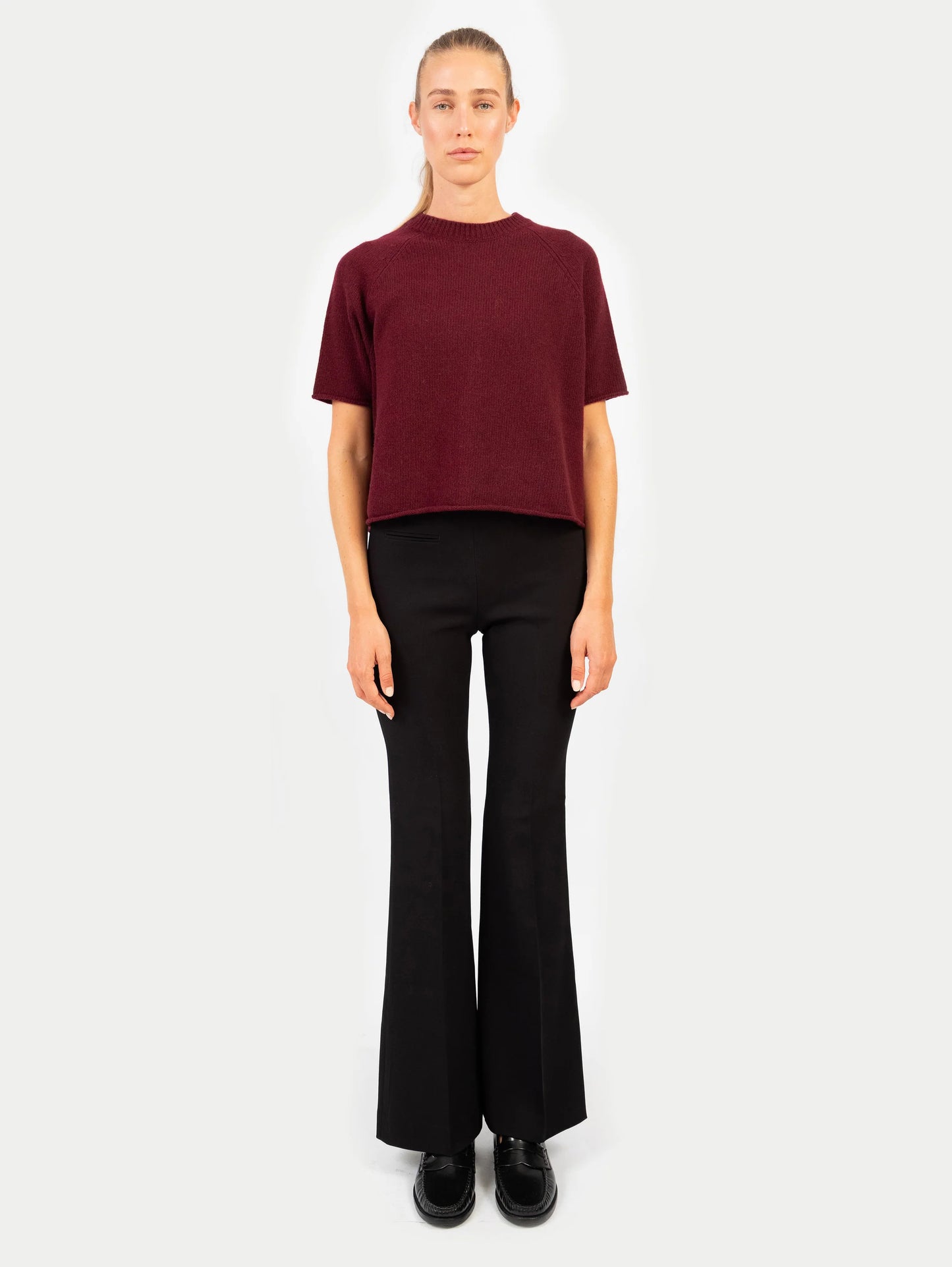 ANNA V BERG Greta Sweater dark cherry