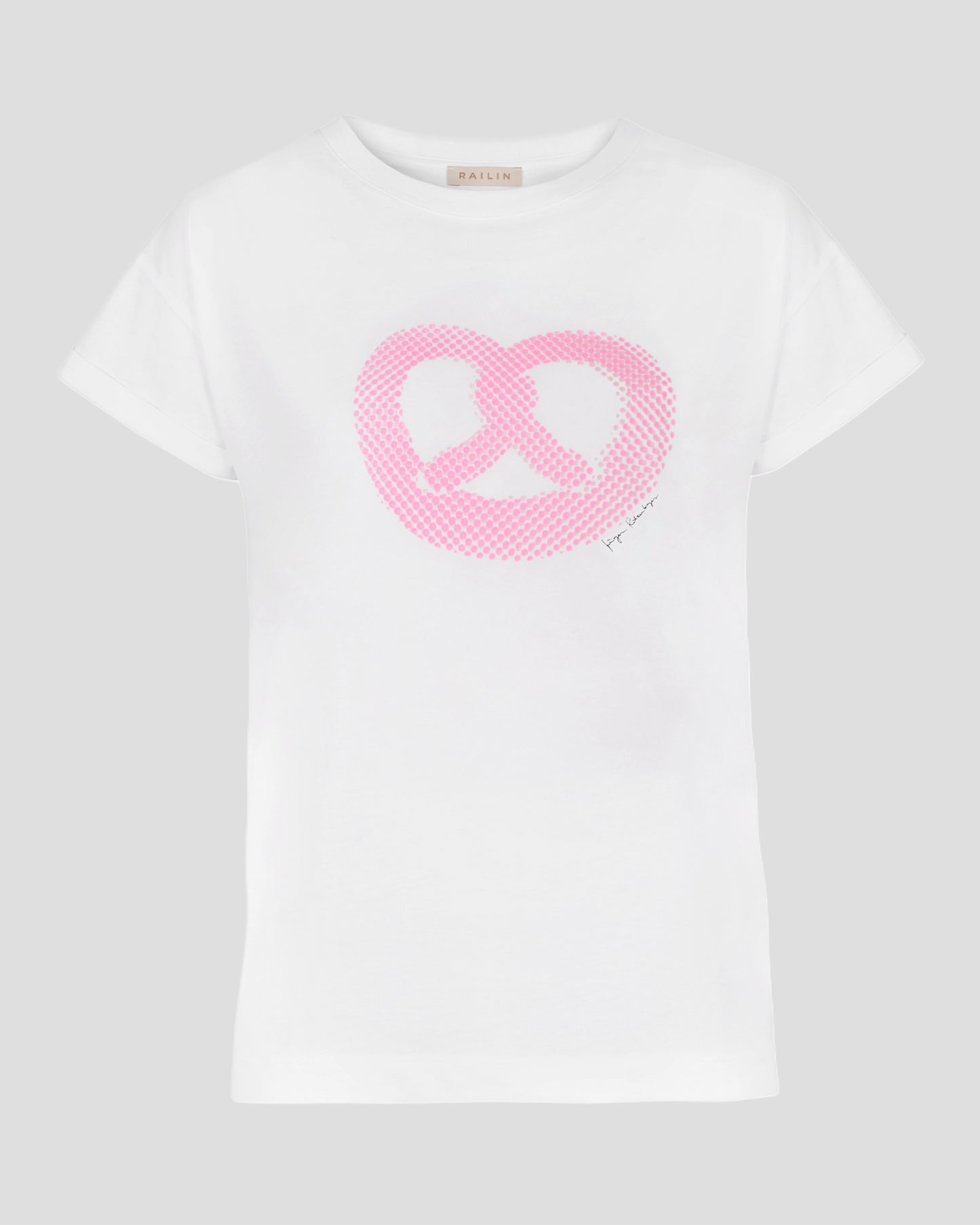 RAILIN T-Shirt PINK BREZN