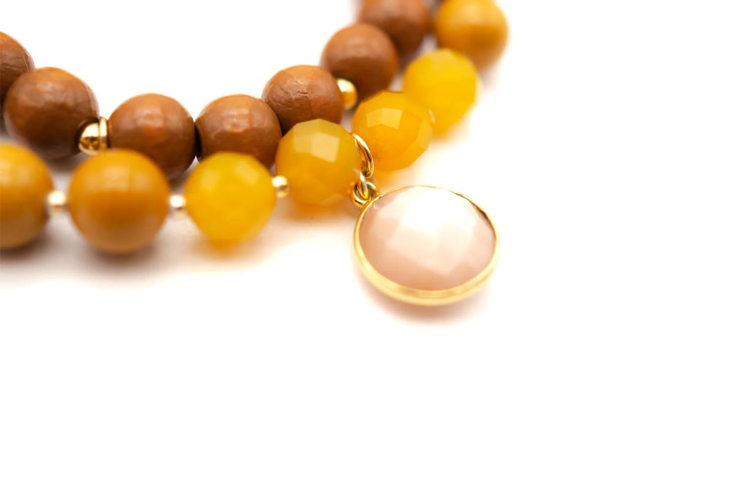 SCHMÜCKSTÜCK Mala Twin caramel