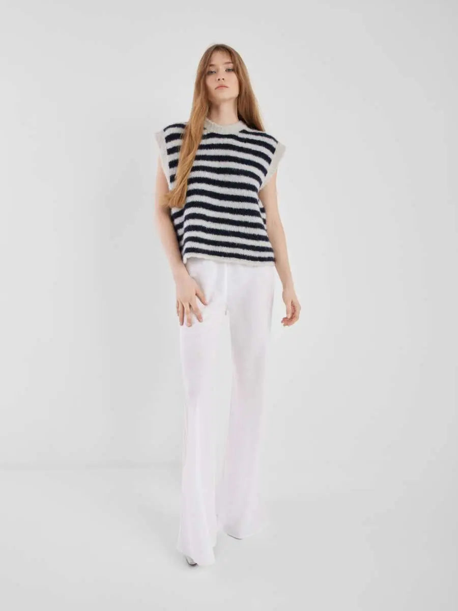 SoSUE Pullunder Blue Stripe