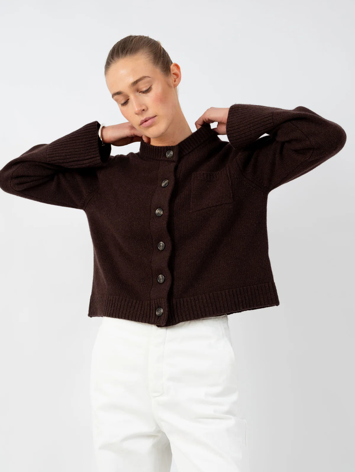 ANNA V BERG Lilly Jacket espresso