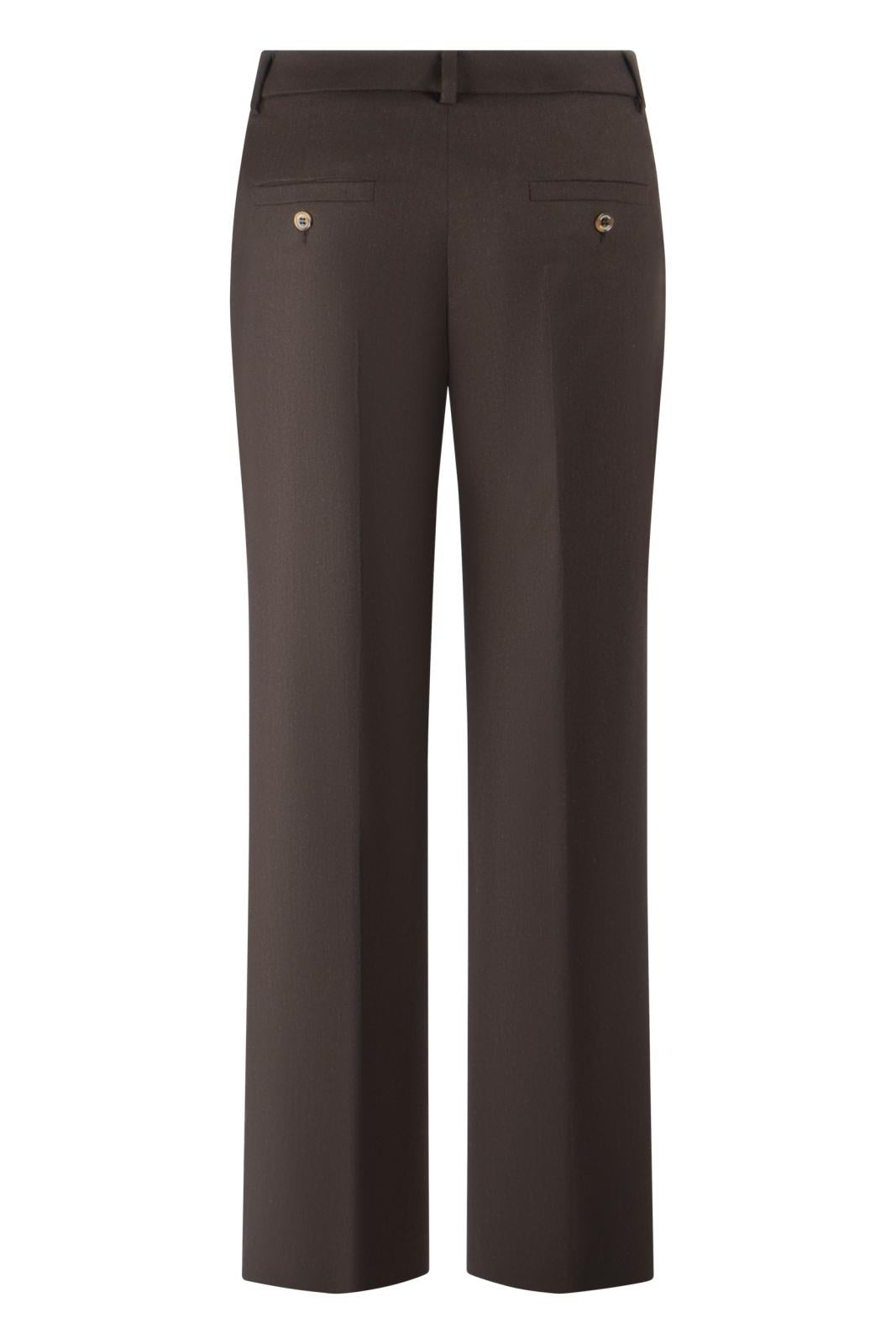 SEDUCTIVE Hose LUCA Cashmere Touch Flanell dunkelbraun