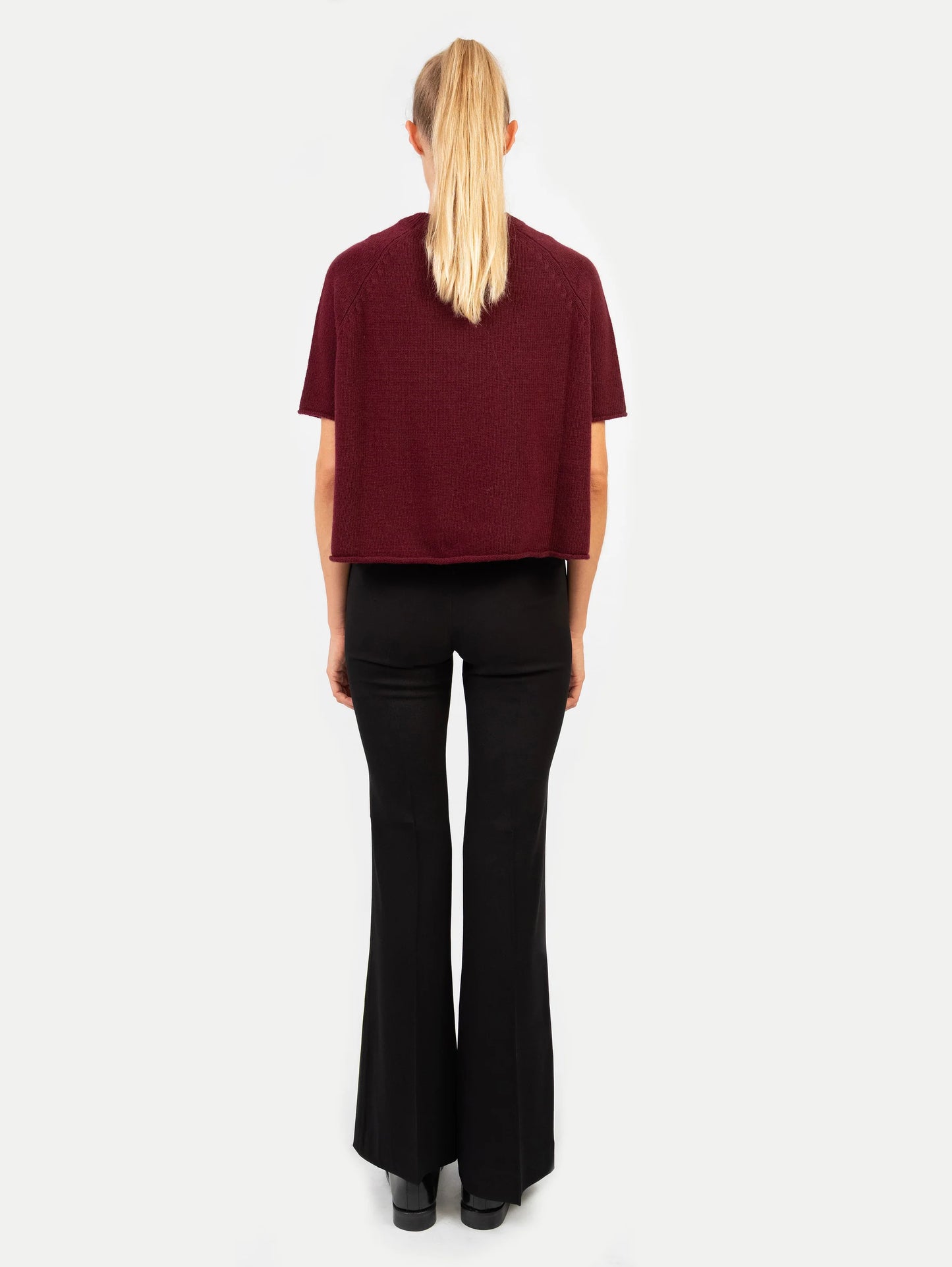 ANNA V BERG Greta Sweater dark cherry
