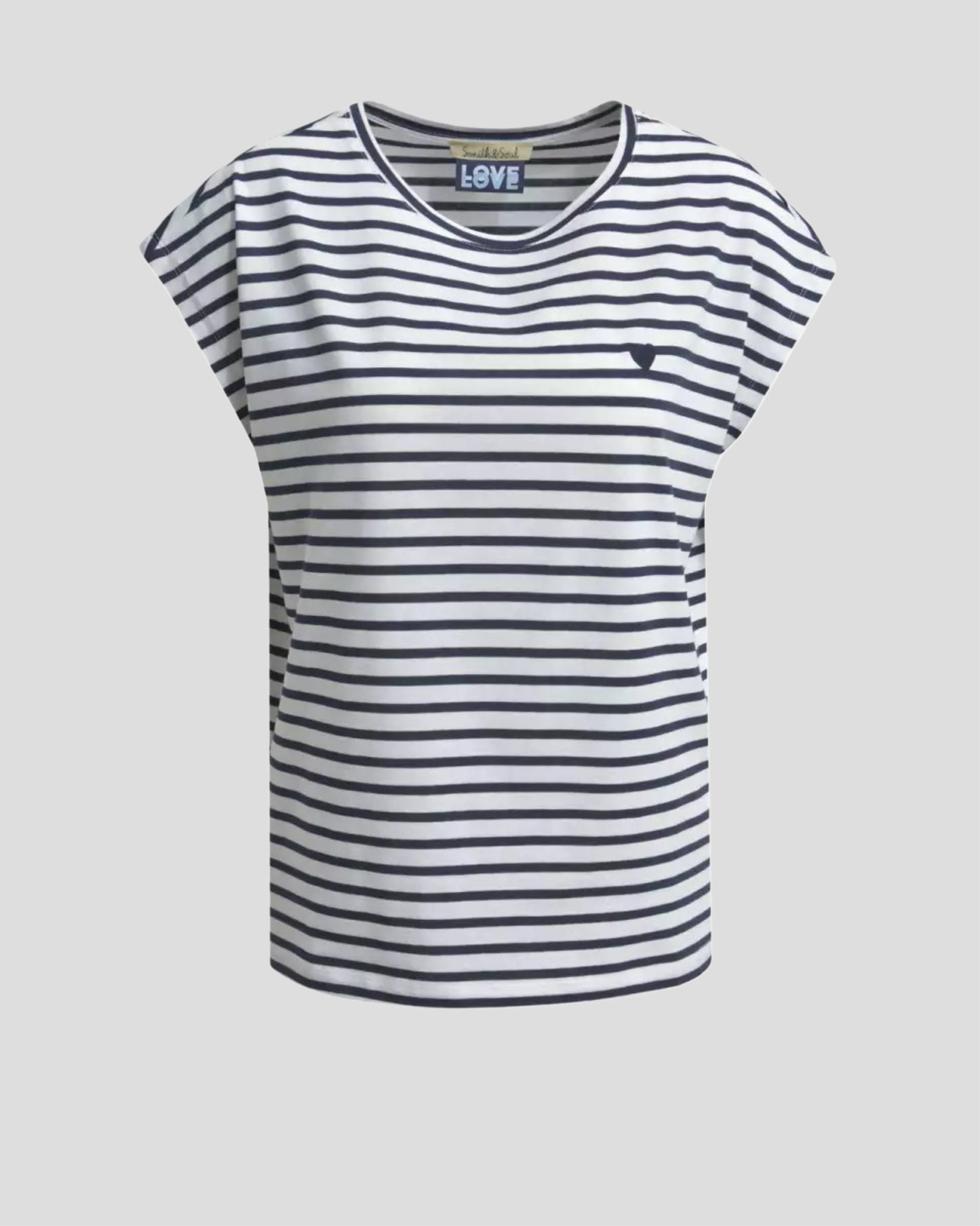 Smith&Soul T-Shirt Striped marine