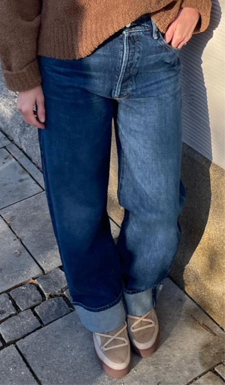 MOTHER Jeans The Spitfire Nerdy Cuff