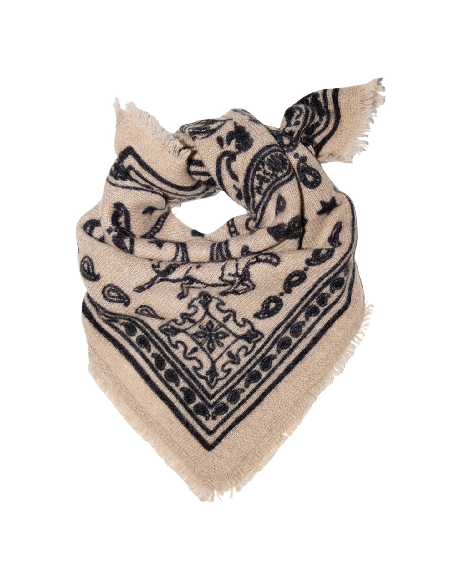 ANNA V BERG NELE Scarf small amber