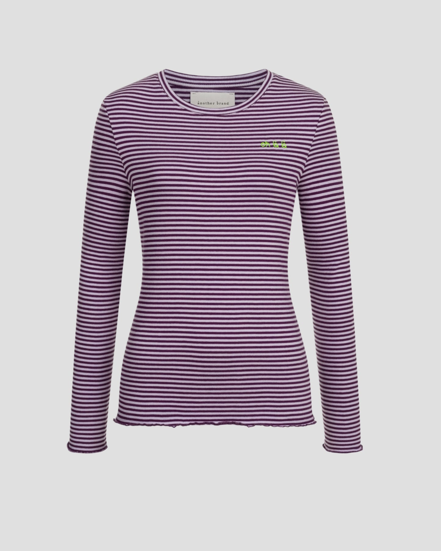 another brand Rib Longsleeve oh lala lila
