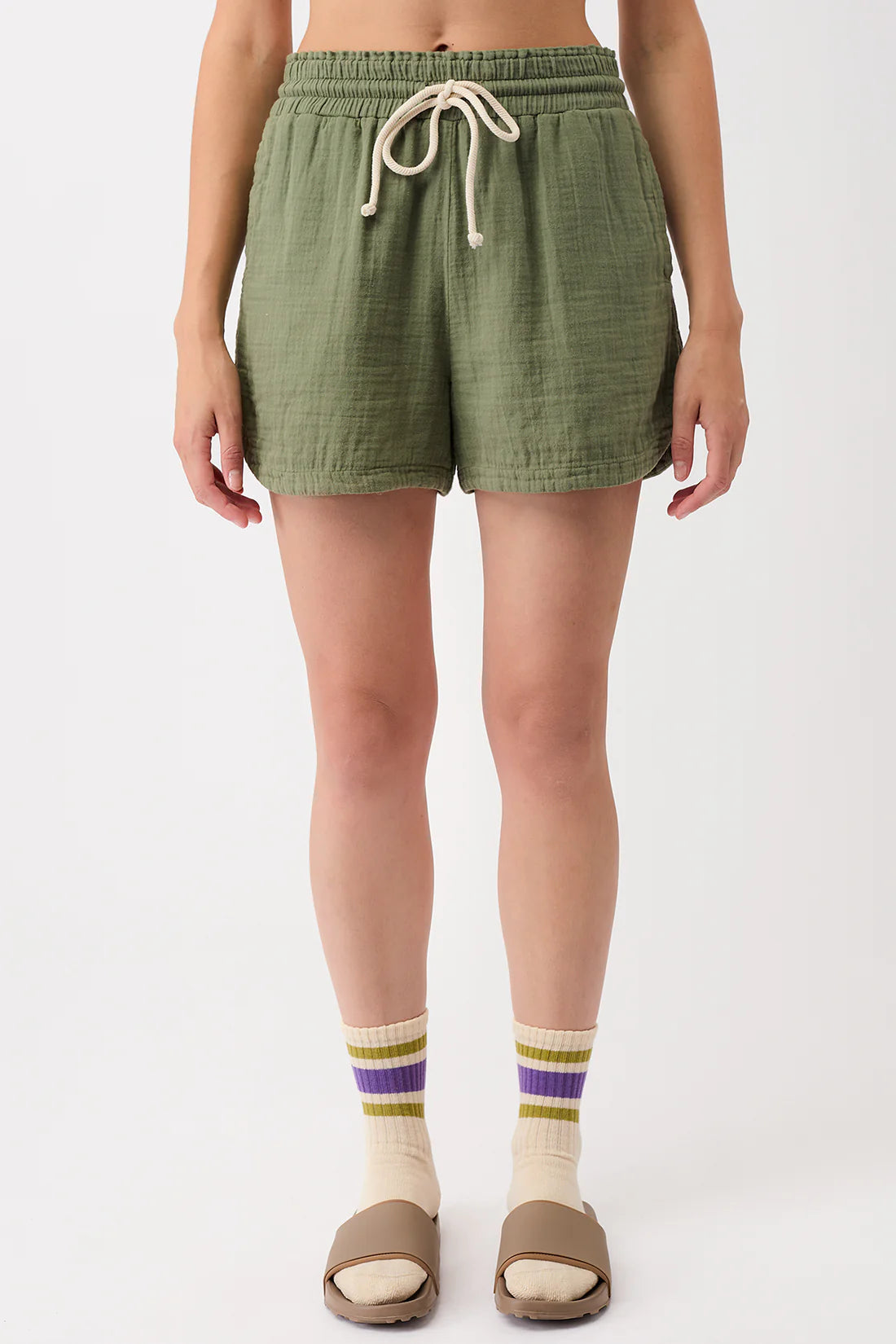 MANDALA Santa Monica Shorts olive