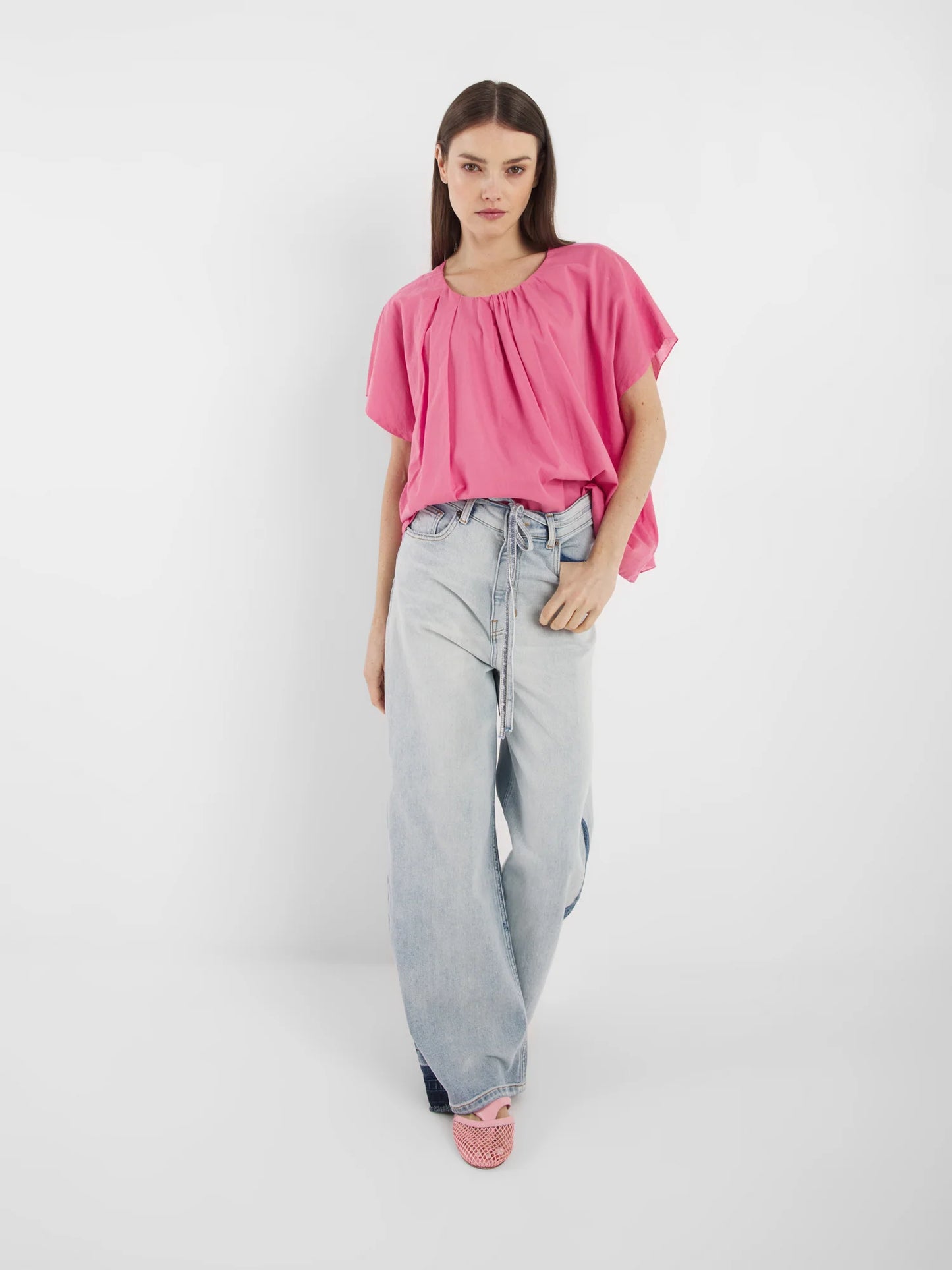 SOSUE Blouse TULIP pink