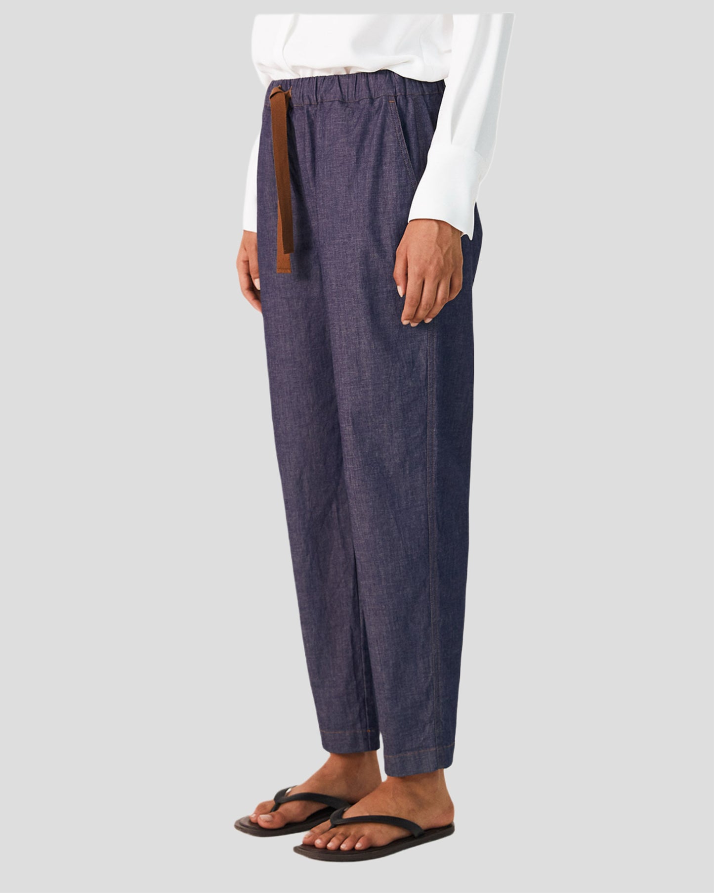 BIANCALANCIA Hose Carrot light stretch denim