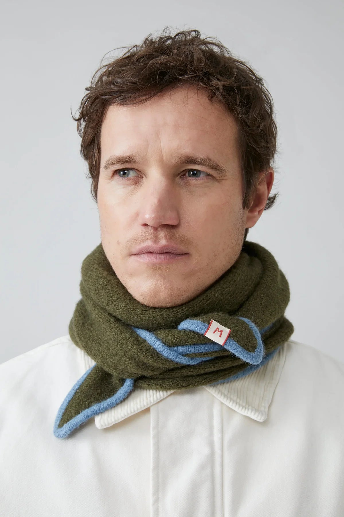 MOISMONT ELLY Scarf No218 hunter green