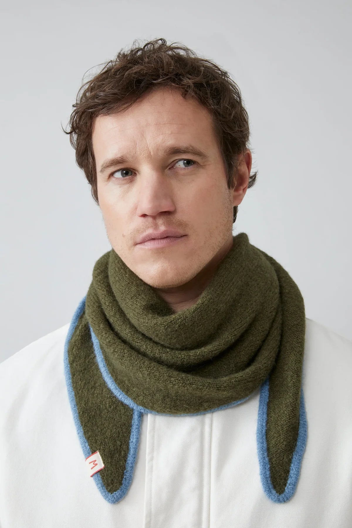 MOISMONT ELLY Scarf No218 hunter green