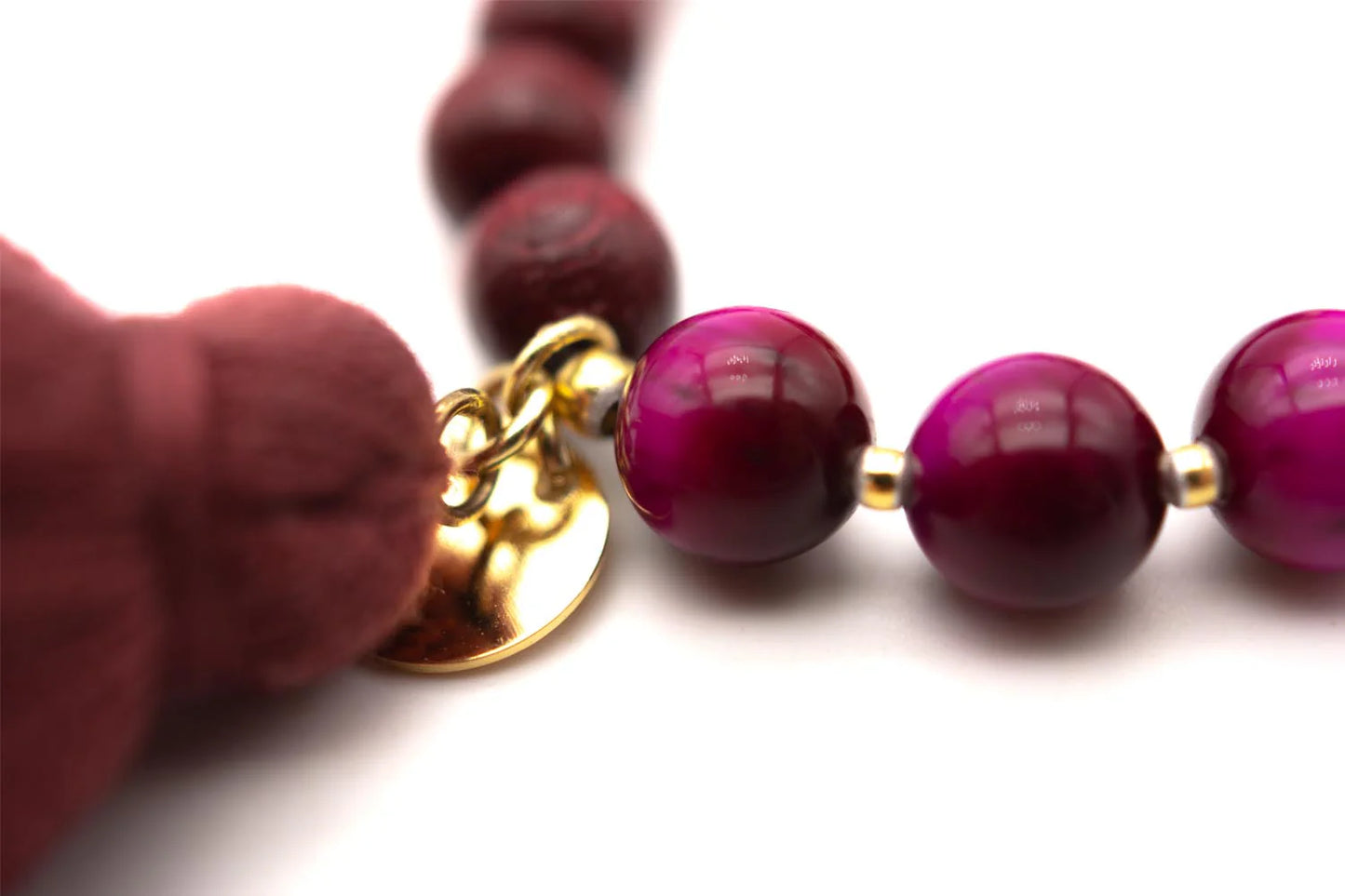 SCHMÜCKSTÜCK Mala Twin burgundy