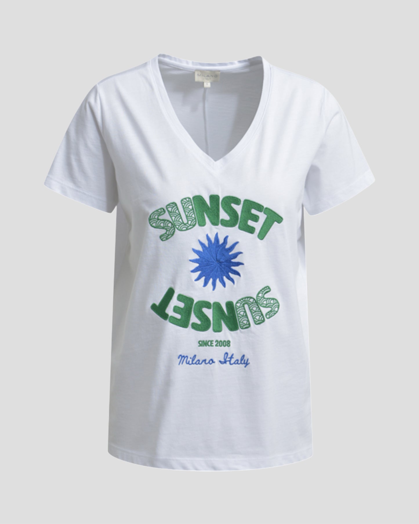 MILANO ITALY T-Shirt V-Neck