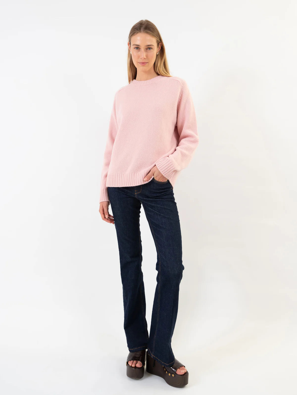 ANNA V BERG Mary Sweater pink blossom