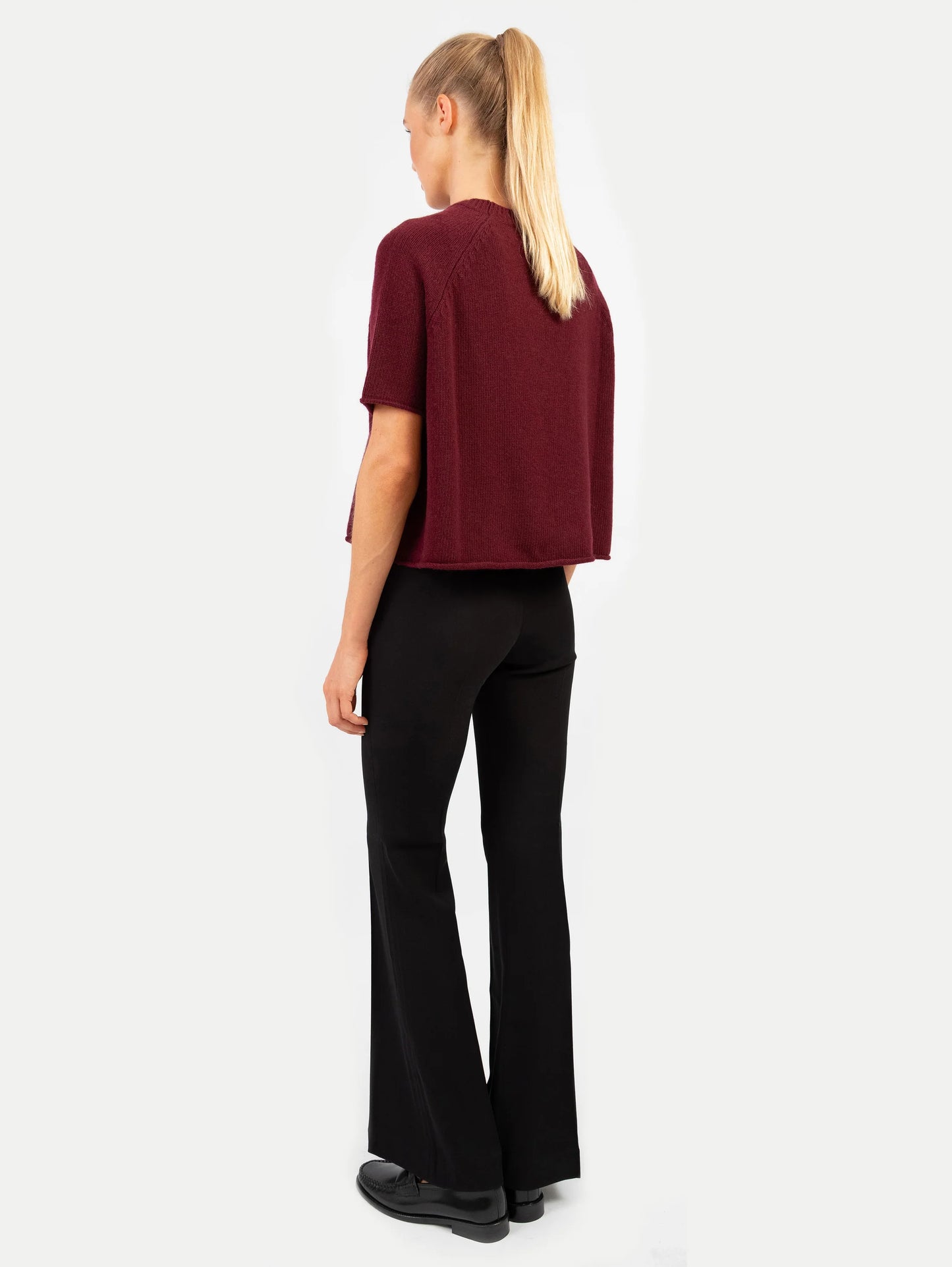 ANNA V BERG Greta Sweater dark cherry