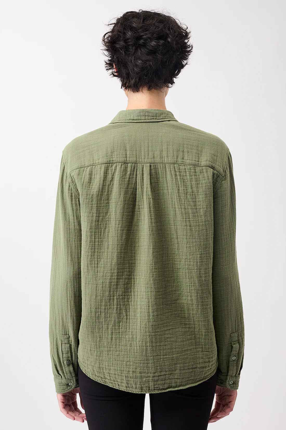 MANDALA Bluse Tulum olive