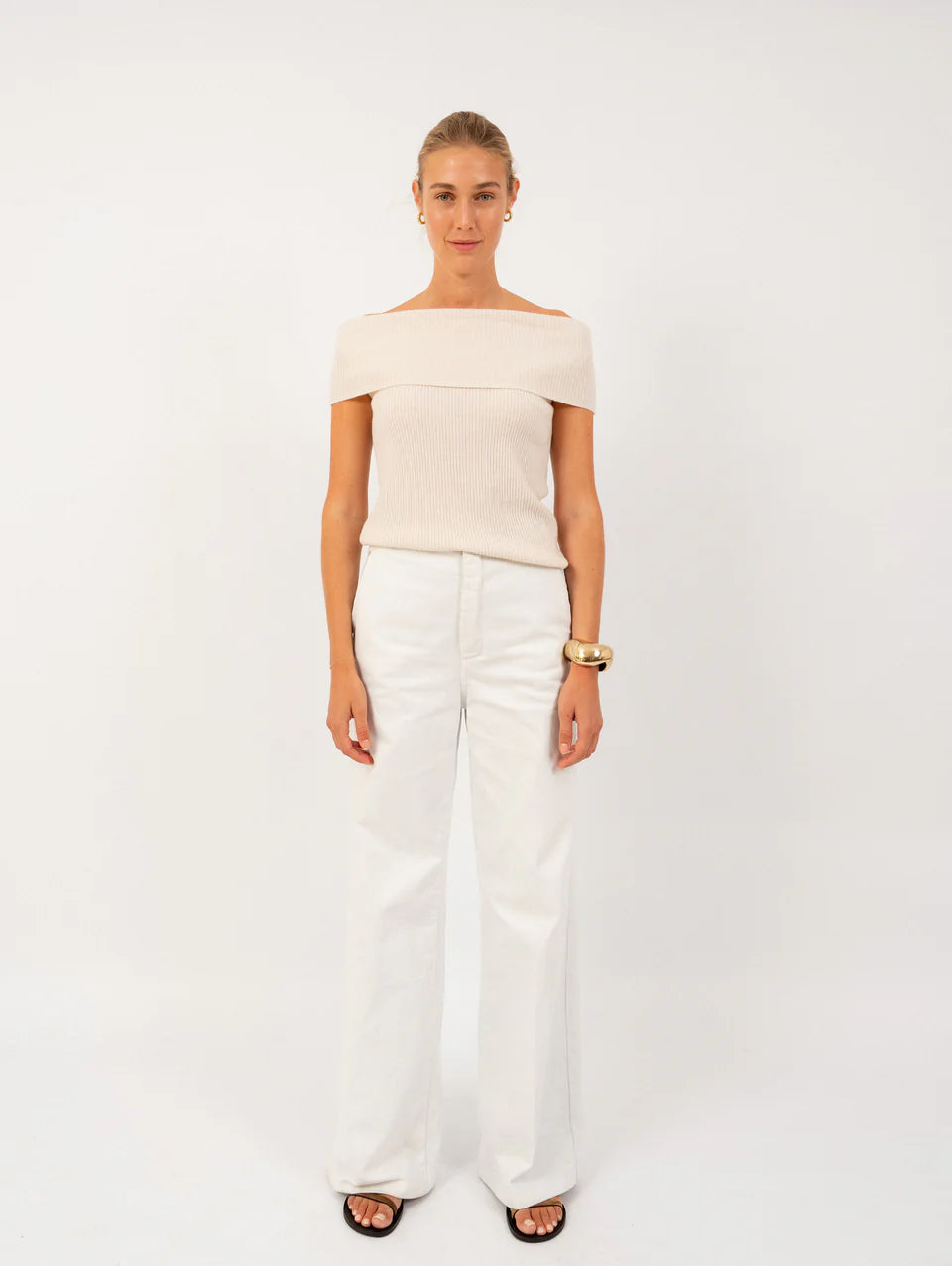 Anna v Berg THILDA TOP vanilla