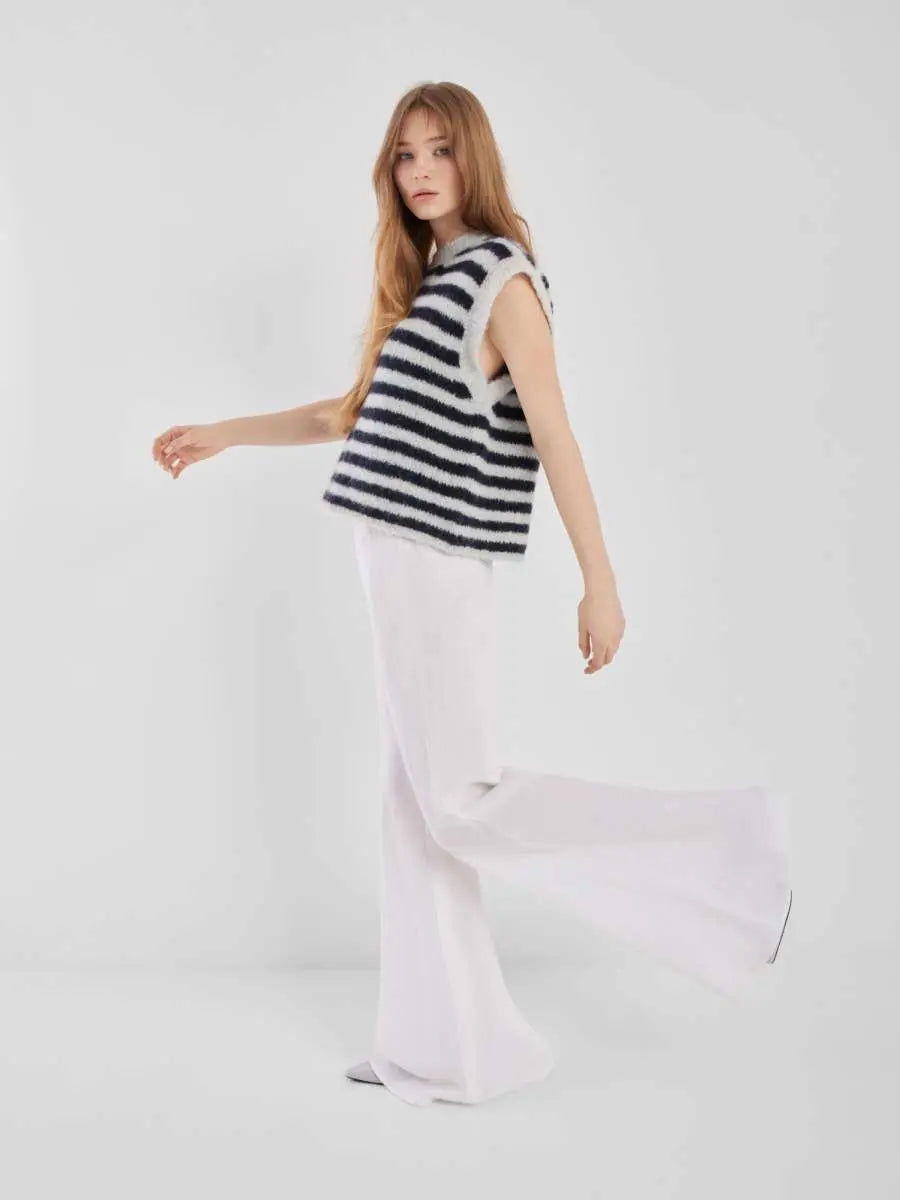 SoSUE Pullunder Blue Stripe