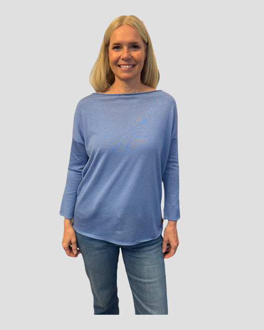 That‘s Alyki Sweater „Ophelia“ azure blue