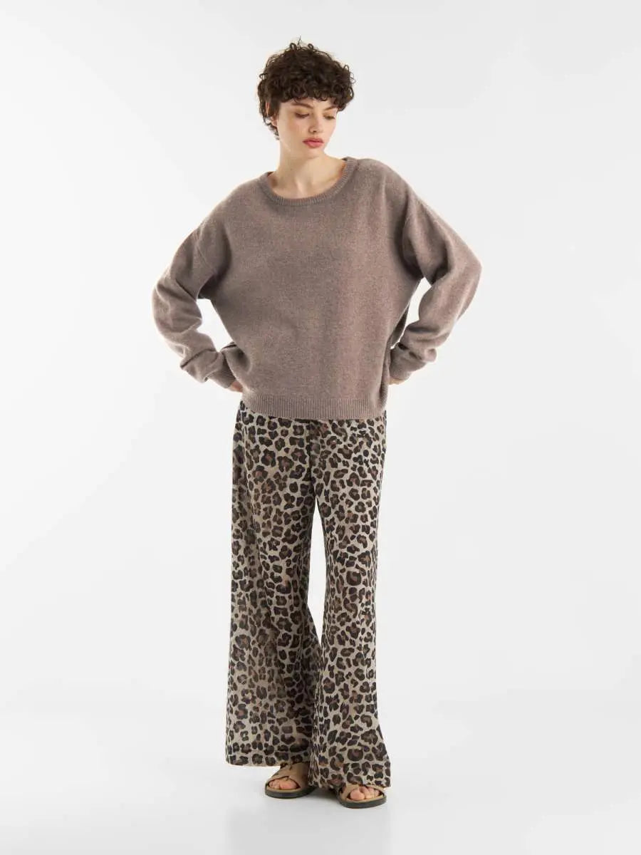 SoSUE Pullover Cashmere Boyfriend beige