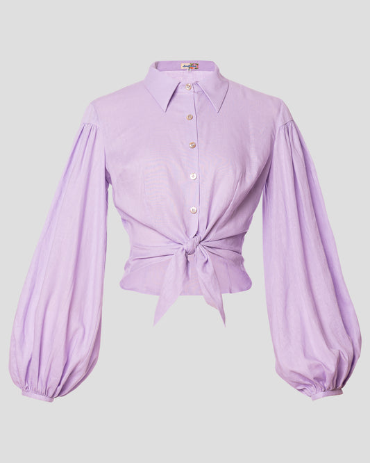 Lena Hoschek Bluse Wonderland violette
