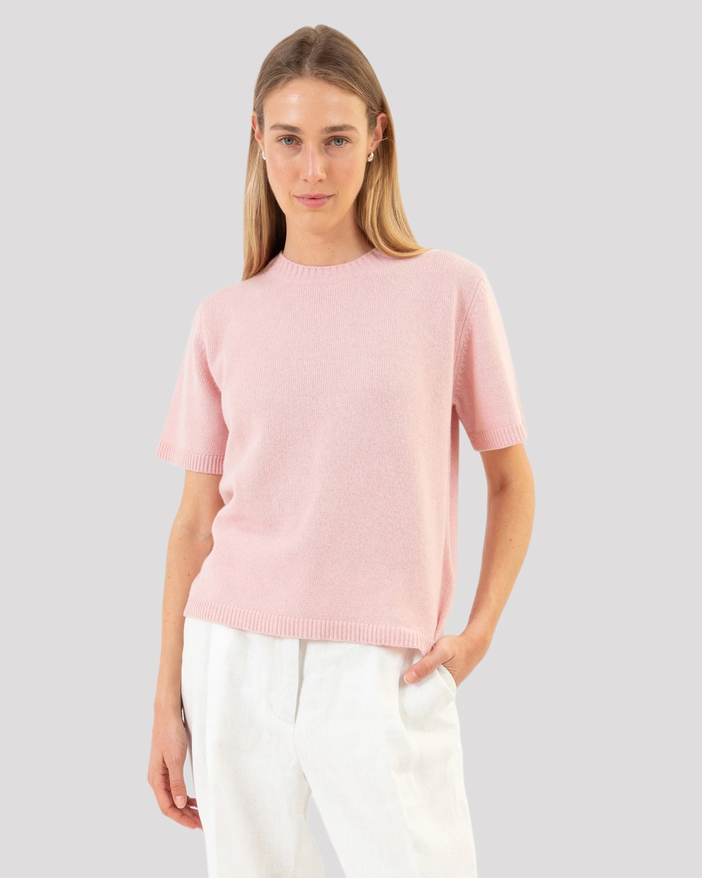 ANNA V JULES Sweater pink blossom