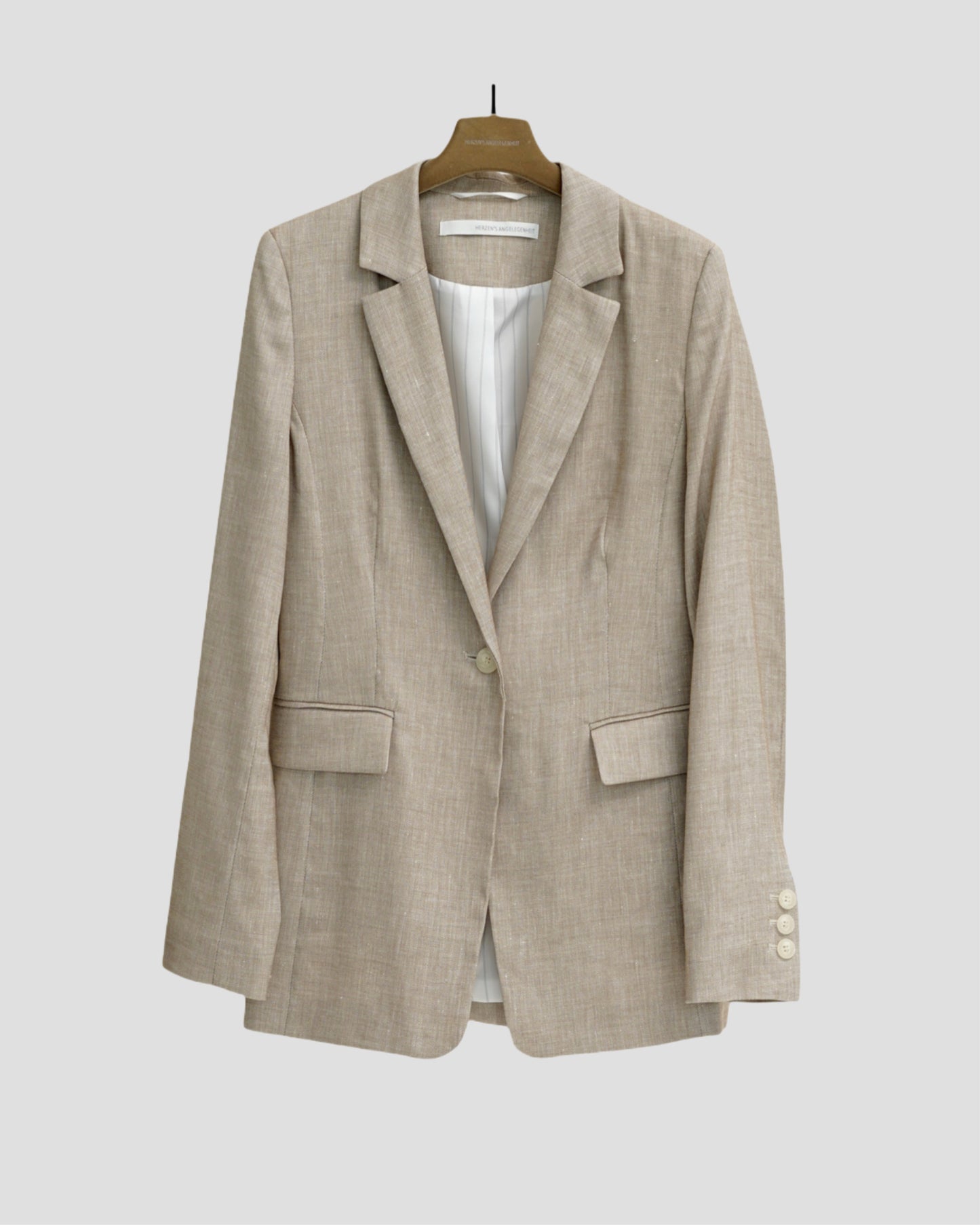 HERZEN‘S ANGELEGENHEIT Blazer Leinen