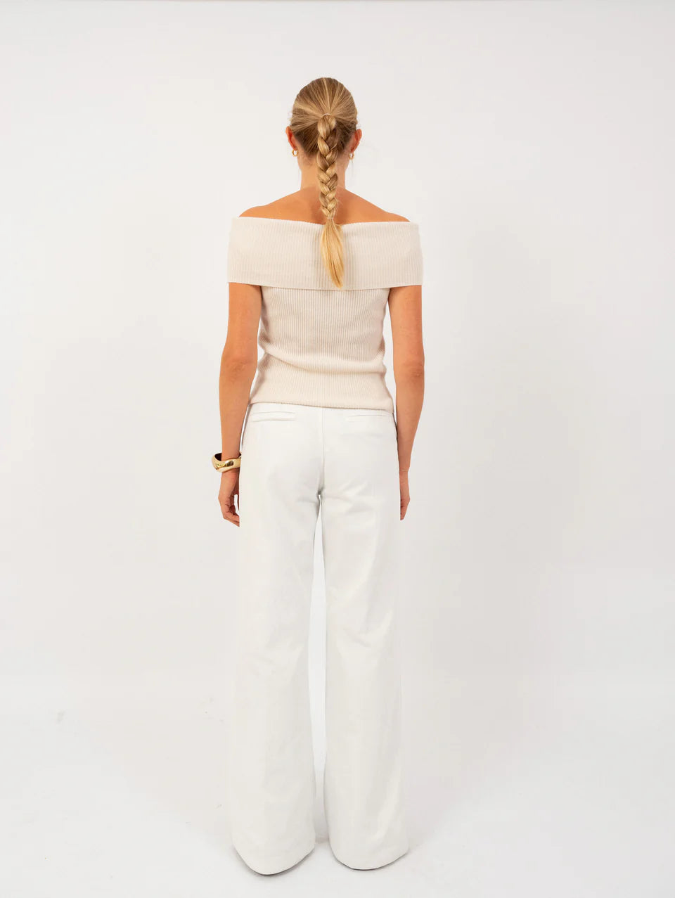 Anna v Berg THILDA TOP vanilla