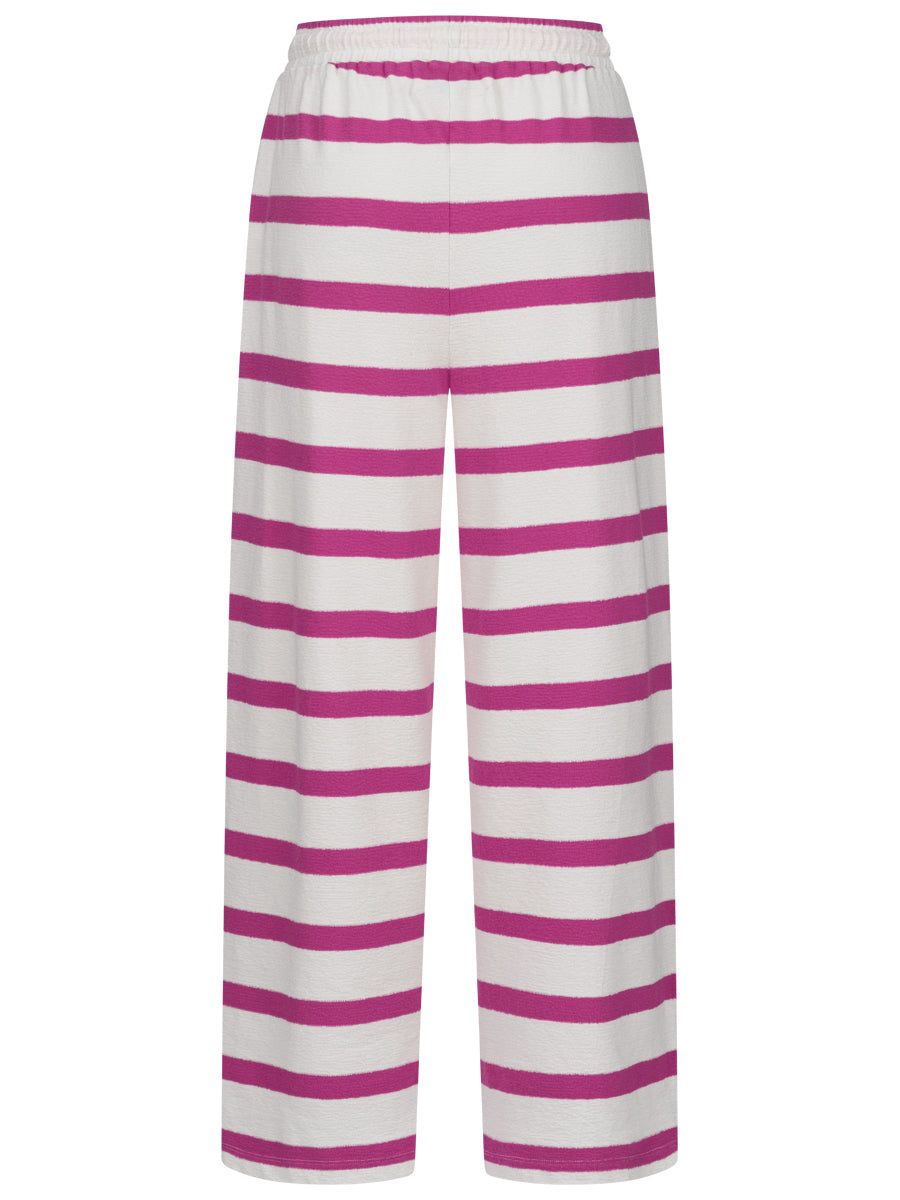 another brand Lounge Hose Streifen pink