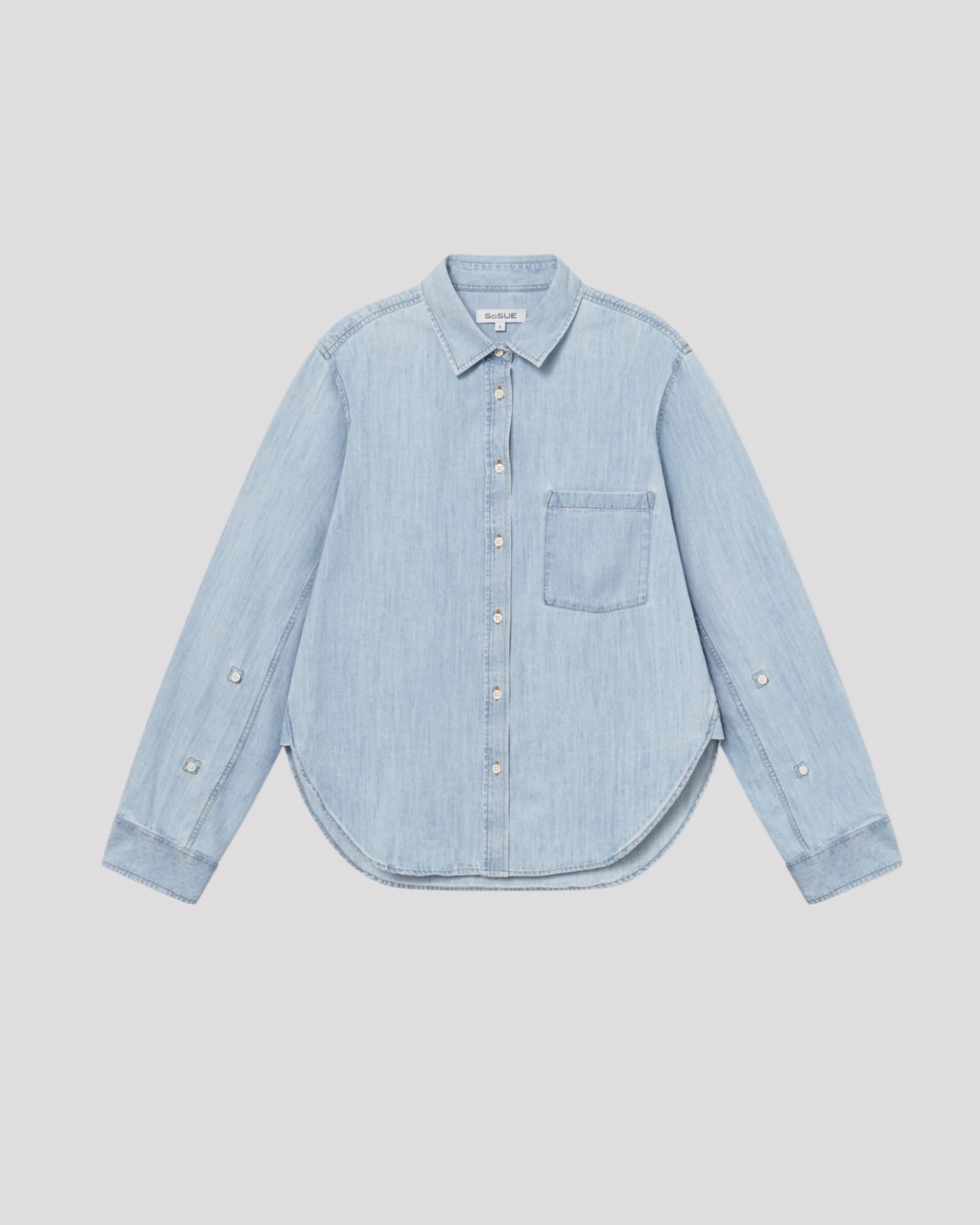 SOSUE BLOUSE CLASSIC DENIM
