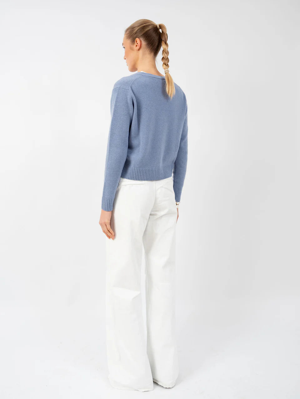 Anna v Berg STEFFY Cardigan jeans blue