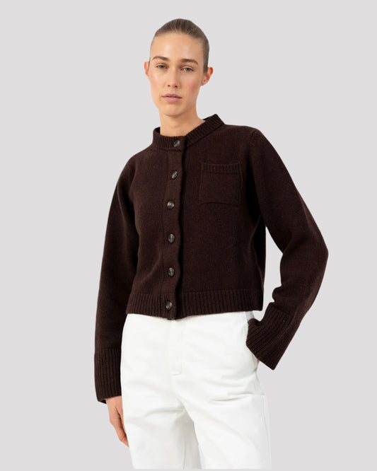 ANNA V BERG Lilly Jacket espresso