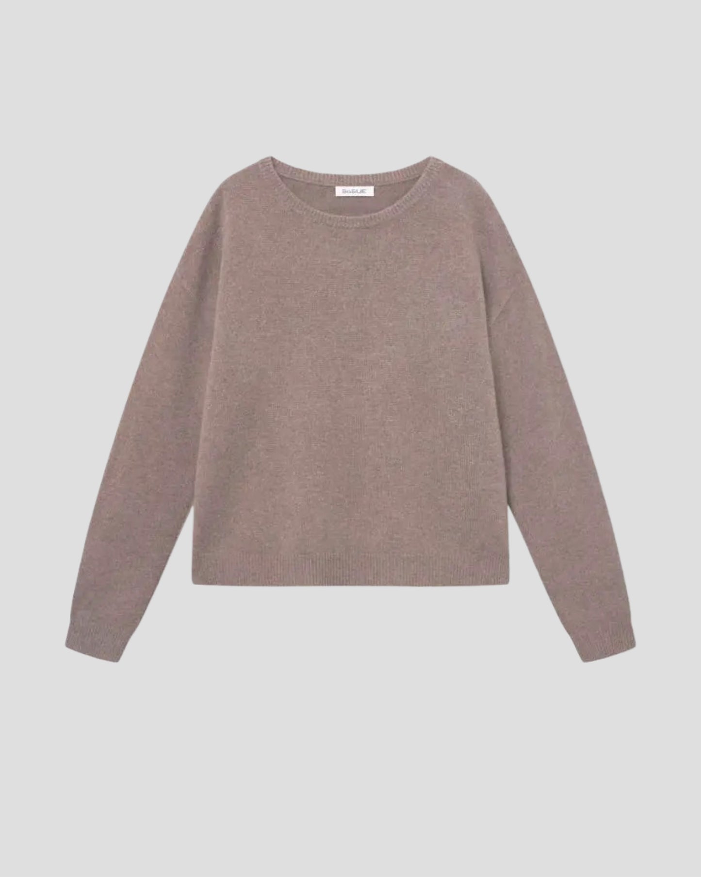 SoSUE Pullover Cashmere Boyfriend beige