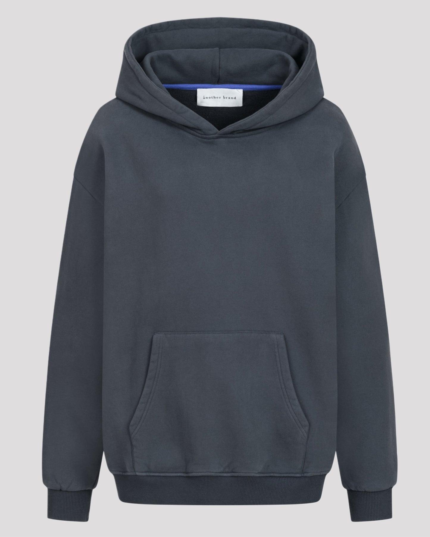 another brand Hoodie Why grauschwarz
