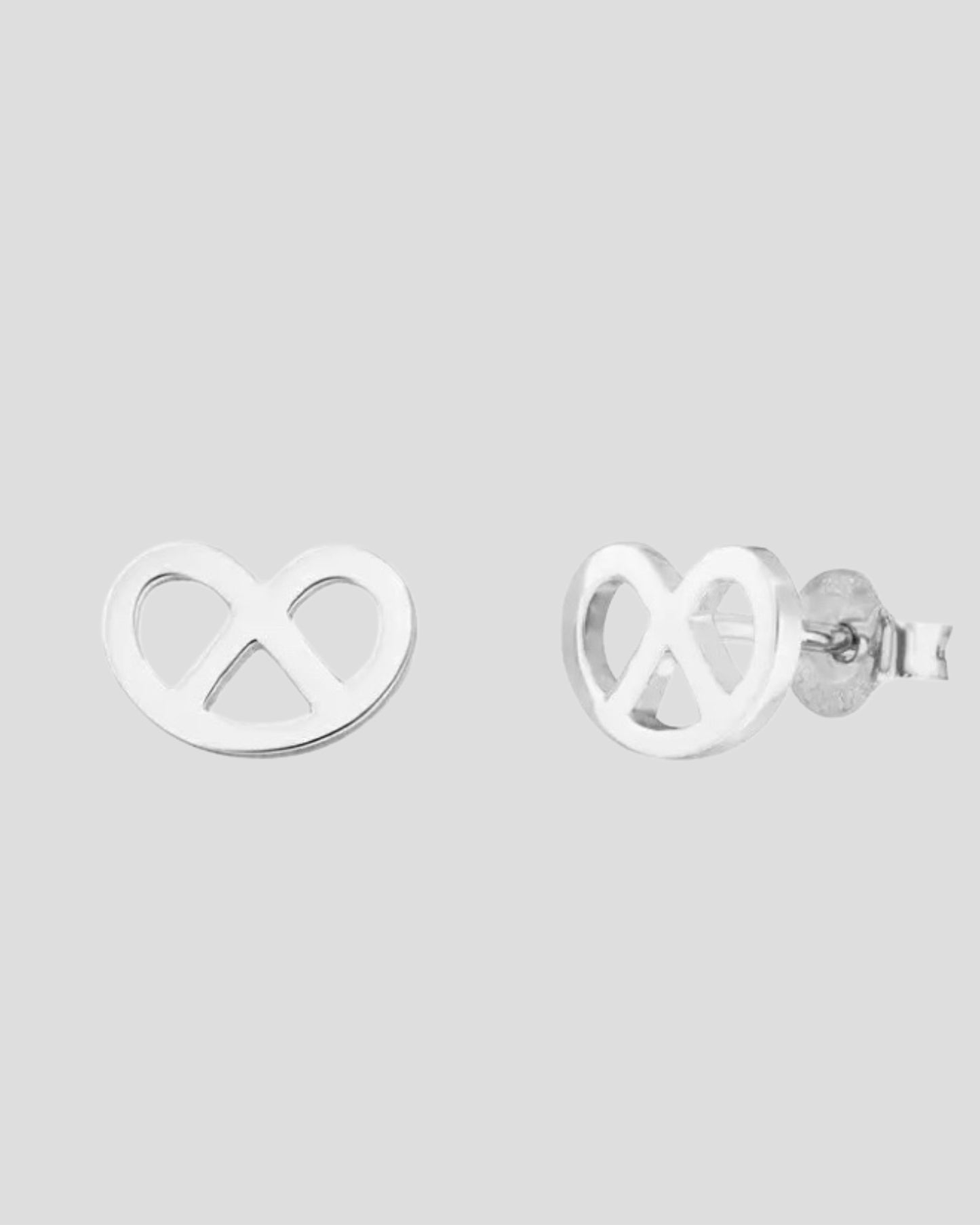 Leaf Ohrstecker "Brezn", 925 Sterlingsilber