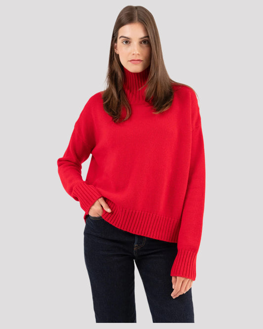ANNA V BERG Emma Sweater Flame