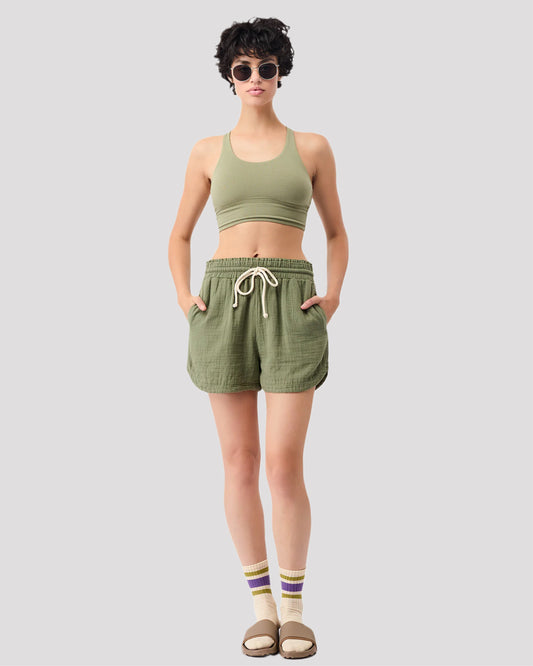 MANDALA Santa Monica Shorts olive