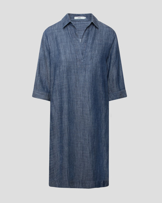 0039 Italy Kleid Derry Denimoptik