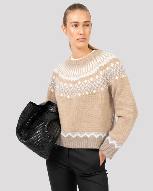 ANNA V BERG LAURA FAIR Sweater Toast