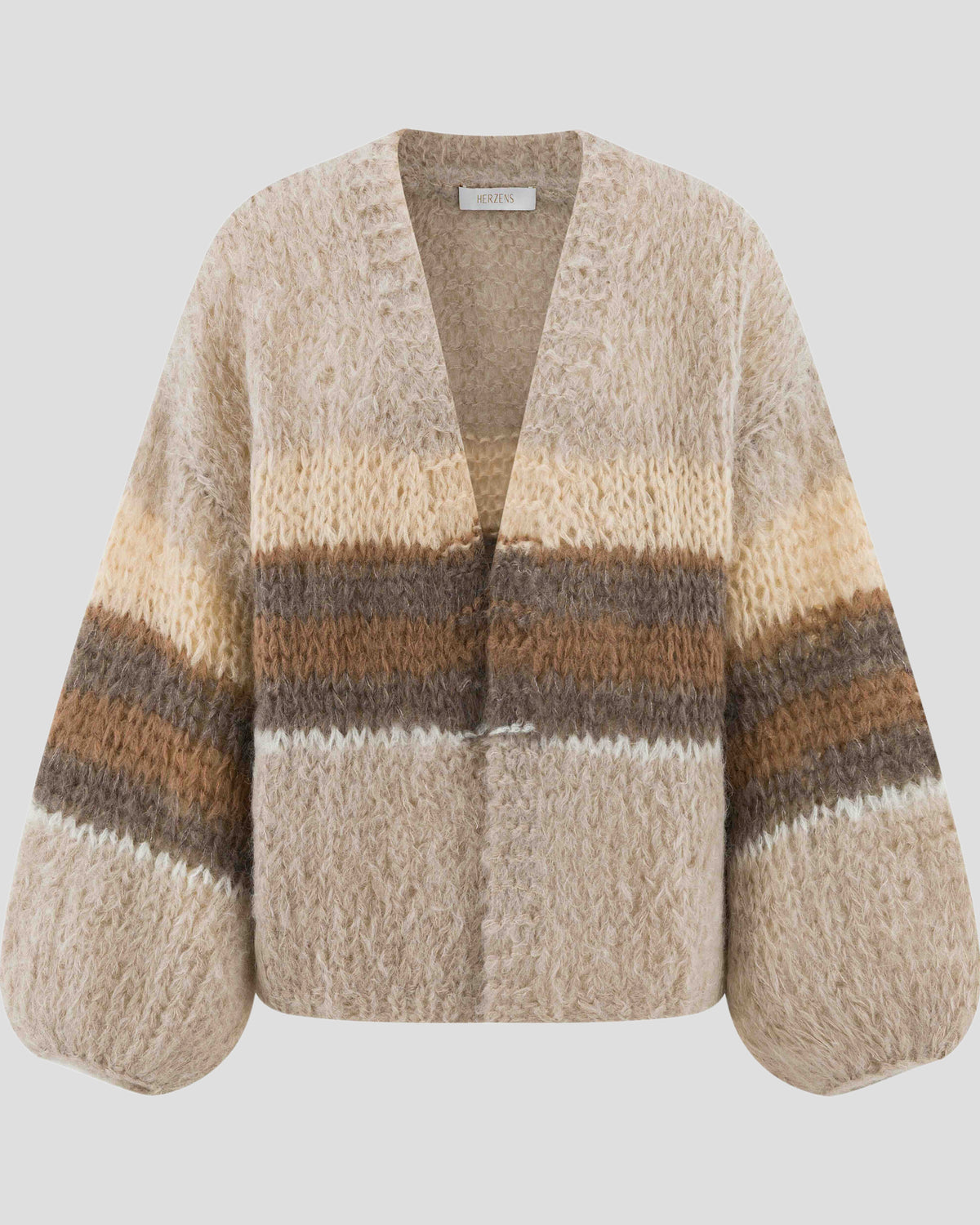 HERZENS offener Cardigan Mohair