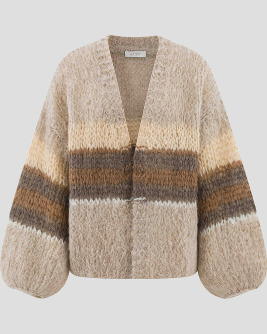 HERZENS offener Cardigan Mohair