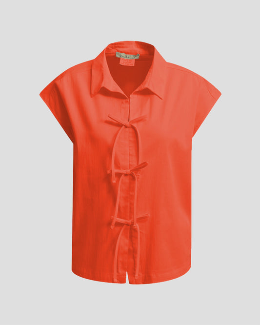 Smith&Soul Bow Blouse chili