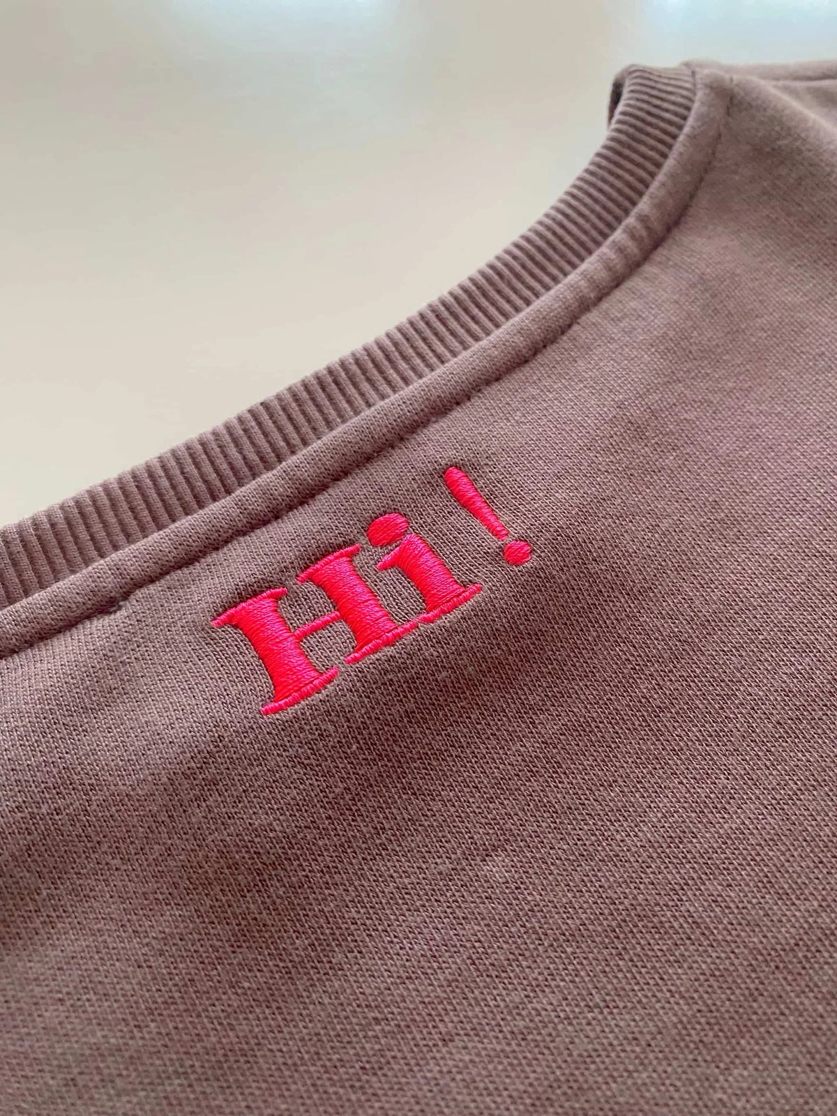 another brand Sweatshirt Hi braun