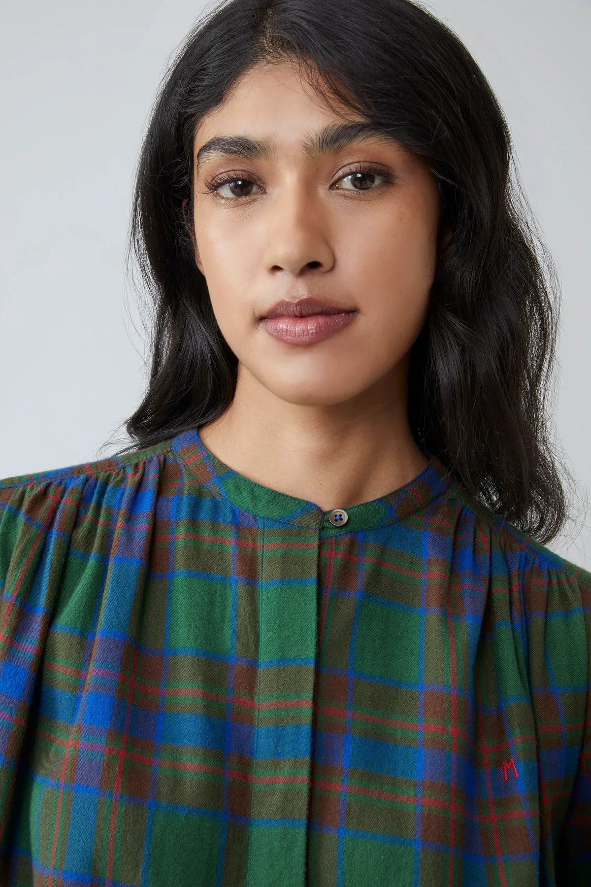 MOISMONT Bluse EMMA No 809 royal blue