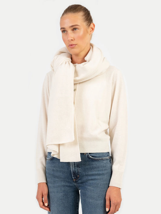 ANNA V BERG CARLA Scarf vanilla