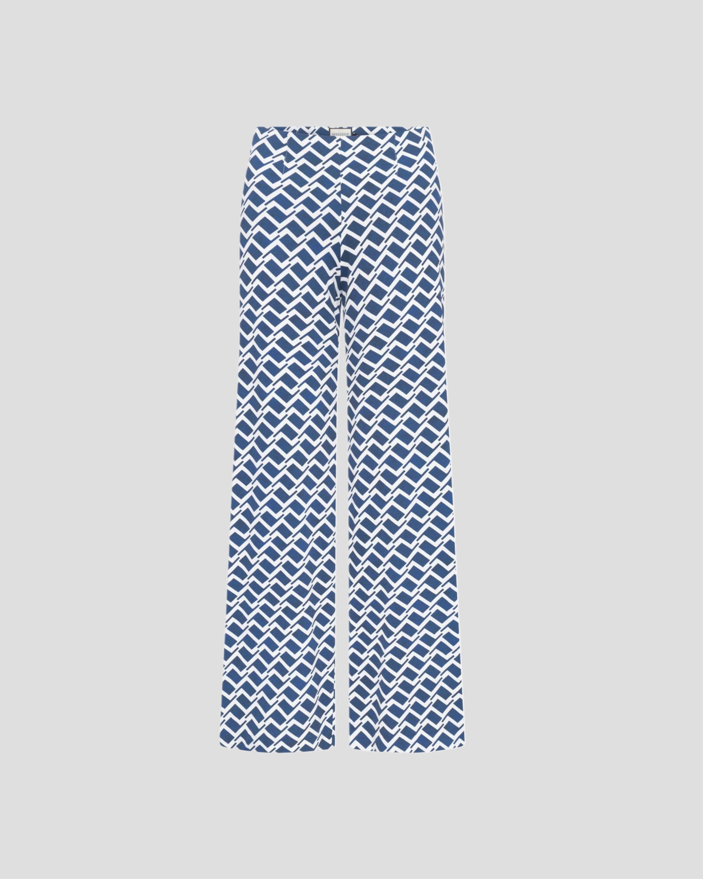SEDUCTIVE Kimberly Aqua Square Print blau