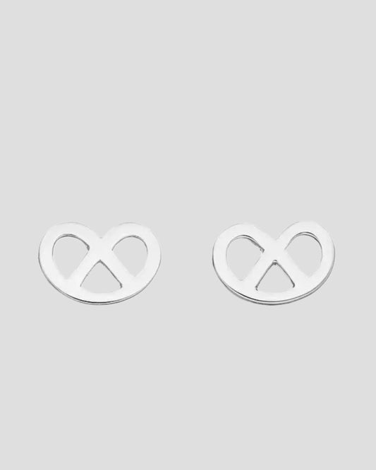 Leaf Ohrstecker "Brezn", 925 Sterlingsilber