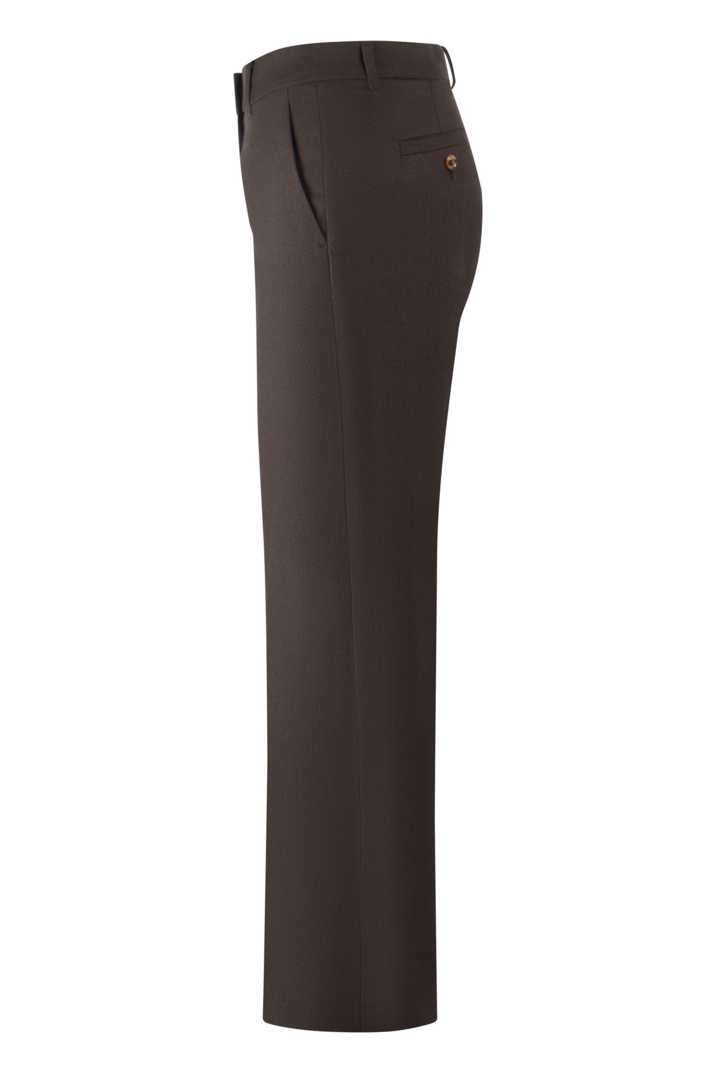 SEDUCTIVE Hose LUCA Cashmere Touch Flanell dunkelbraun