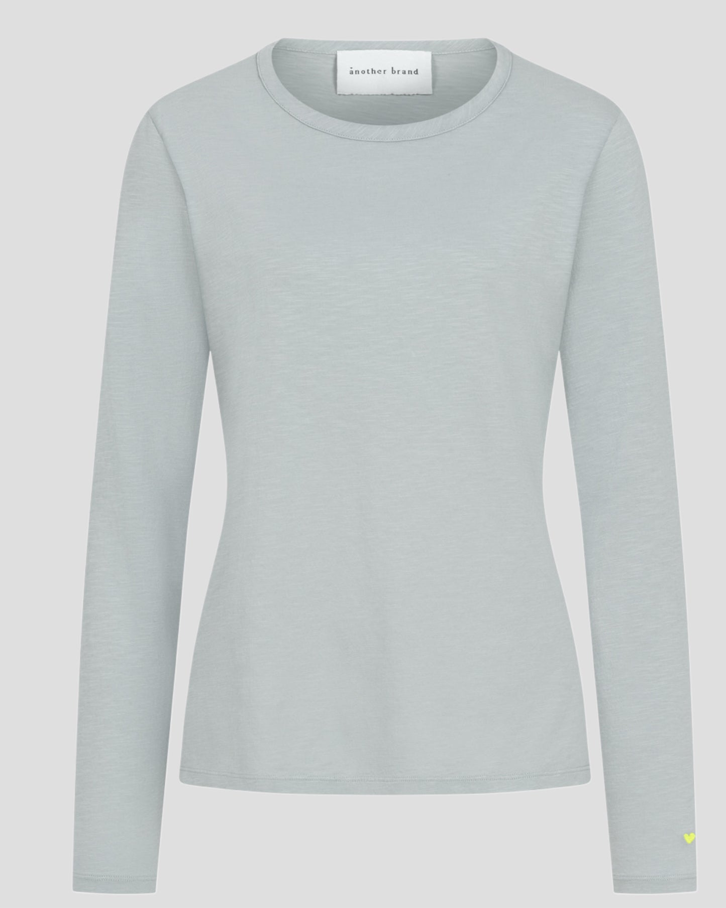 another brand Longsleeve Rundhals grau
